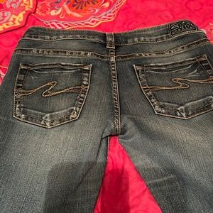 Silver Matrix jeans